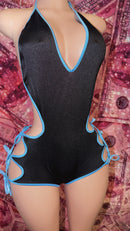 Blue and Black Dancer