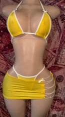 Yellow and White Dancer