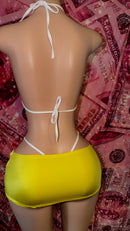 Yellow and White Dancer