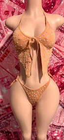 Tan Rhinestone Dancer