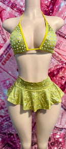 Gold Rhinestone Dancer
