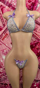 Purple Rhinestone Dancer