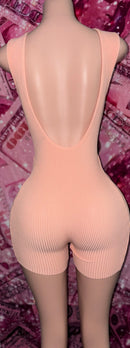 Peach one piece outfit! Size small, medium, and large