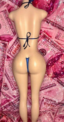 Blue Rhinestone Dancer
